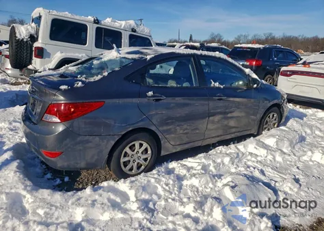 2012 Hyundai Accent Gls from USA, damaged, VIN KMHCT4AE0CU255567